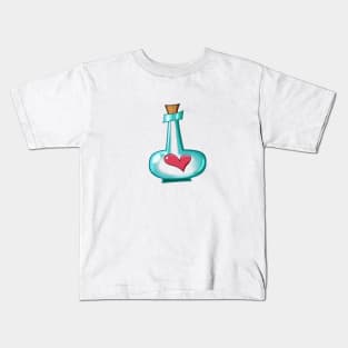 Heart in the Bottle Kids T-Shirt